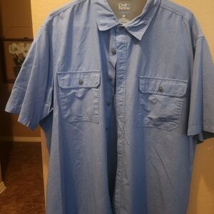 Croft & Barrow Light Blue Casual Shirt